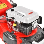 Masina de tuns iarba, pe benzina HECHT 5484 SX 5 IN 1, motor de 135 cc, cu o putere nominala de 2,4 kW, capacitate cos 60 l, cu 4 viteze de deplasare