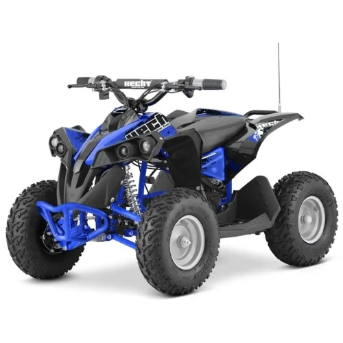 ATV electric Hecht 51060 Blue, acumulator 36 V, 12 Ah, viteza maxima 35 km/h, albastru 