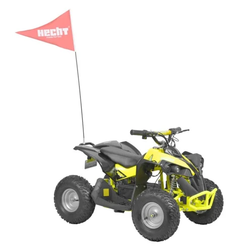 ATV electric Hecht 51060 Yellow, acumulator 36 V, 12 Ah, viteza maxima 35 km/h, galben