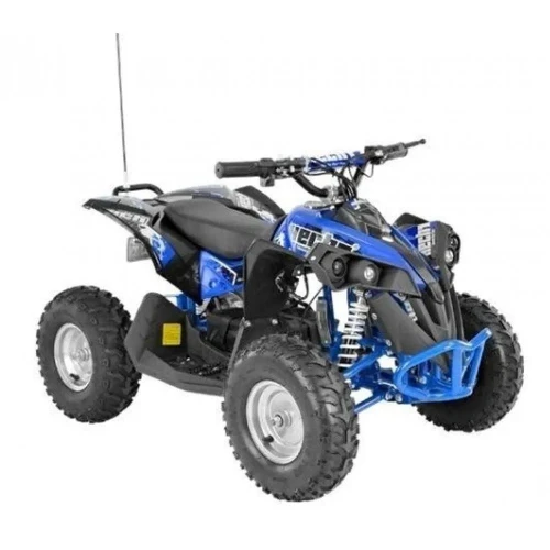 ATV electric Hecht 51060 Blue, acumulator 36 V, 12 Ah, viteza maxima 35 km/h, albastru 