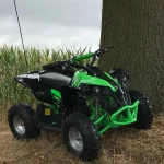 ATV electric Hecht 51060 Green, acumulator 36 V, 12 Ah, viteza maxima 35 km/h, capacitate max 70 kg