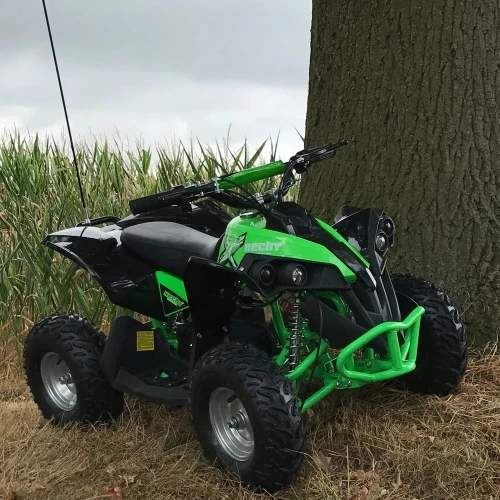 ATV electric Hecht 51060 Green, acumulator 36 V, 12 Ah, viteza maxima 35 km/h, capacitate max 70 kg