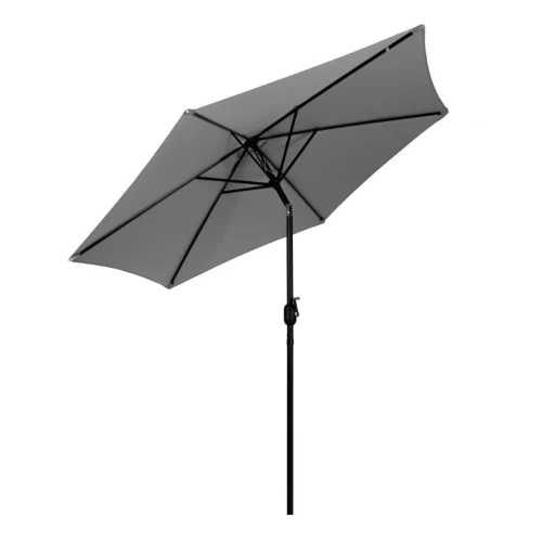 Umbrela pentru gradina HECHT Shadow, cadru din otel, diametru 270 cm, inaltime 2.2 m, fara baza