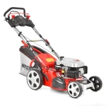 Masina de tuns iarba, pe benzina HECHT 5484 SX 5 IN 1, motor de 135 cc, cu o putere nominala de 2,4 kW, capacitate cos 60 l, cu 4 viteze de deplasare