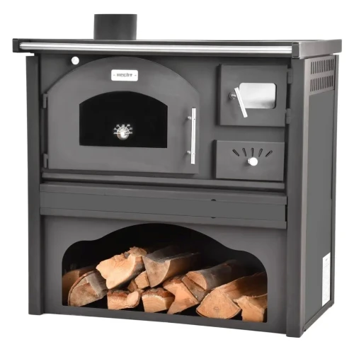 Sobă cu plită HECHT VULCANUS GREY