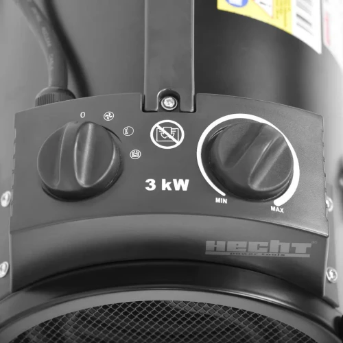 Termosuflanta Hecht 3329 putere 3000 w termostat volum incalzit 60 mc