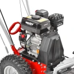 Masina multifunctionala de curatat cu perie HECHT 8615, motor benzina 4 timpi, 196 CC, latime lucru 60 cm, 4 viteze inainte si 2 viteze inapoi
