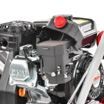 Masina multifunctionala de curatat cu perie HECHT 8615, motor benzina 4 timpi, 196 CC, latime lucru 60 cm, 4 viteze inainte si 2 viteze inapoi