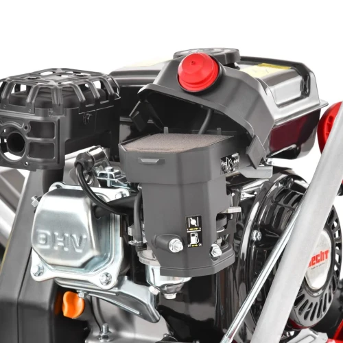 Masina multifunctionala de curatat cu perie HECHT 8615, motor benzina 4 timpi, 196 CC, latime lucru 60 cm, 4 viteze inainte si 2 viteze inapoi