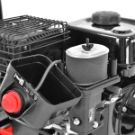 Masina de maturat HECHT 8680 SE, motor benzina, capacitate cilindrica 196 CC, latime maxima de lucru 80 cm, fara accesorii