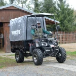 ATV utilitar electric cu platforma HECHT CARGO