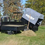 ATV utilitar electric cu platforma HECHT CARGO
