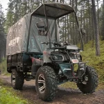 ATV utilitar electric cu platforma HECHT CARGO