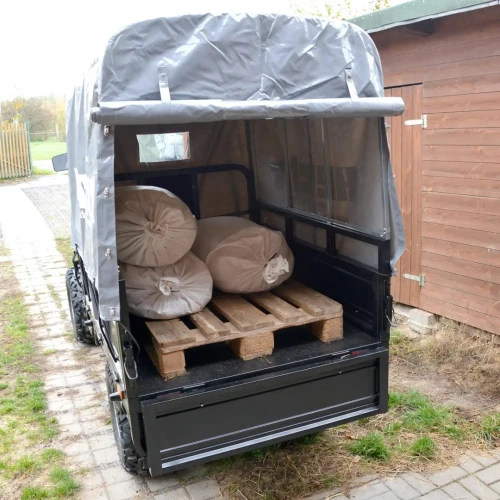 ATV utilitar electric cu platforma HECHT CARGO