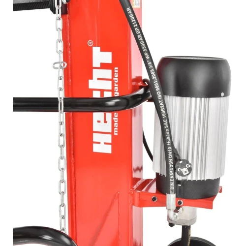 Despicator de busteni HECHT 6121, motor electric, putere 3000 W, presiune maxima 12 tone, lungime maxima lemn 70 cm, diametru maxim lemn 35 cm