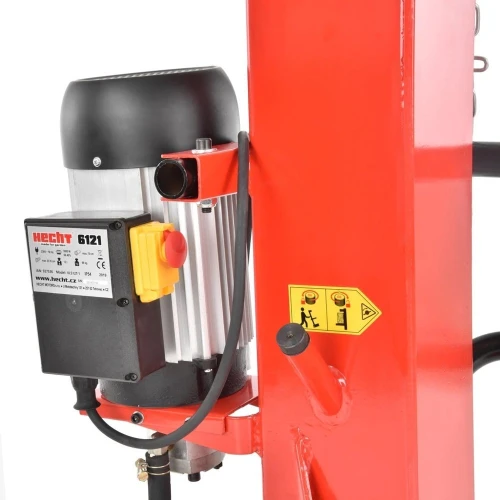 Despicator de busteni HECHT 6121, motor electric, putere 3000 W, presiune maxima 12 tone, lungime maxima lemn 70 cm, diametru maxim lemn 35 cm