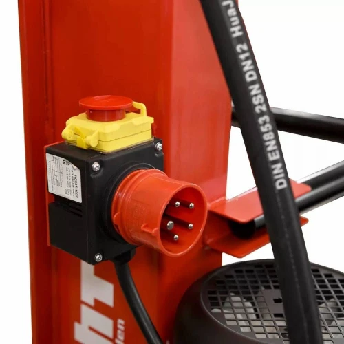 Despicator de busteni HECHT 6160, motor electric, putere 4000 W, presiune maxima 16 tone, lungime maxima lemn 100 cm, diametru maxim lemn 40 cm