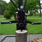 Despicator de busteni HECHT 6160, motor electric, putere 4000 W, presiune maxima 16 tone, lungime maxima lemn 100 cm, diametru maxim lemn 40 cm