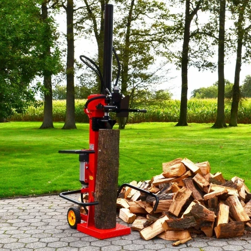 Despicator de busteni HECHT 6160, motor electric, putere 4000 W, presiune maxima 16 tone, lungime maxima lemn 100 cm, diametru maxim lemn 40 cm