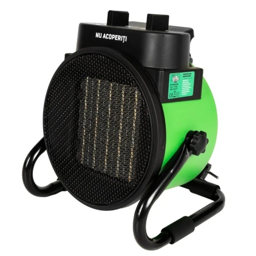 Aeroterma electrica Micul Fermier, 1800/3000W, element de incalzire ceramic