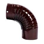 Cot pentru soba pe lemne 90˚ ø120mm Maro