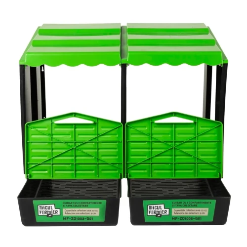 Cuibar Micul Fermier, 2C, cu tava de colectare