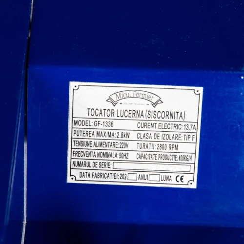 Tocator furaje uscate MF 2.8KW 400Kg/h G01