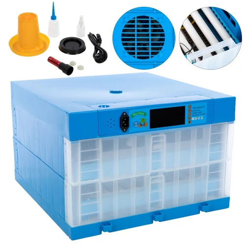  Incubator electric Micul Fermier capacitate 128 oua, 2 etaje