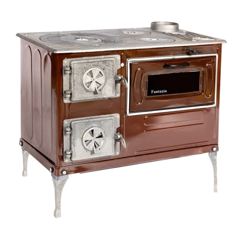 Soba pe lemne Fantazia 6.7kW cos dreapta