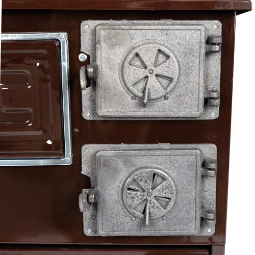 Soba pe lemne Grand Fantazia 9kW cos stanga