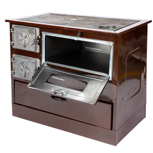 Soba pe lemne Grand Fantazia 9kW cos dreapta