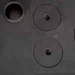 Soba pe lemne Grand Fantazia Lux 9kW cos stanga