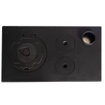 Soba pe lemne Grand Fantazia Lux 9kW cos dreapta