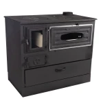 Soba pe lemne Grand Fantazia Lux 9kW cos dreapta