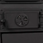 Soba pe lemne Grand Fantazia Lux 9kW cos dreapta