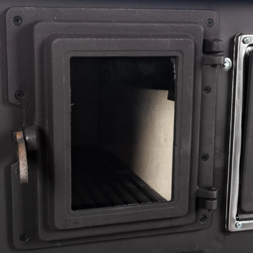 Soba pe lemne Grand Fantazia Lux 9kW cos dreapta