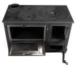 Soba pe lemne Fantazia Lux 6.7kW cos stanga