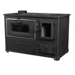 Soba pe lemne Fantazia Lux 6.7kW cos stanga