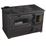 Soba pe lemne Fantazia Lux 6.7kW cos stanga