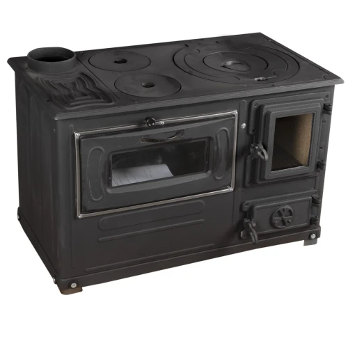 Soba pe lemne Fantazia Lux 6.7kW cos stanga