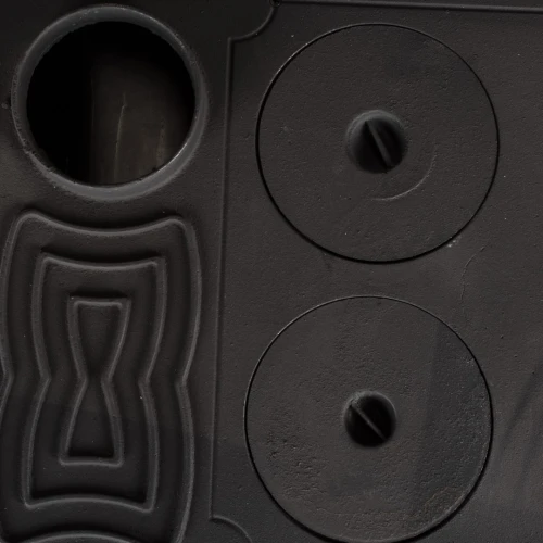 Soba pe lemne Fantazia Lux 6.7kW cos stanga