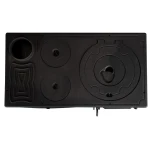 Soba pe lemne Fantazia Lux 6.7kW cos stanga