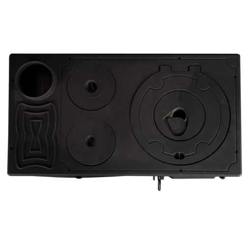 Soba pe lemne Fantazia Lux 6.7kW cos stanga