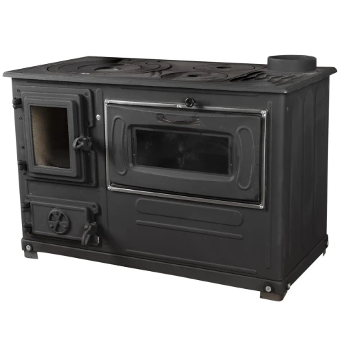 Soba pe lemne Fantazia Lux 6.7kW cos dreapta