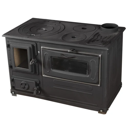 Soba pe lemne Fantazia Lux 6.7kW cos dreapta