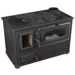 Soba pe lemne Fantazia Lux 6.7kW cos dreapta