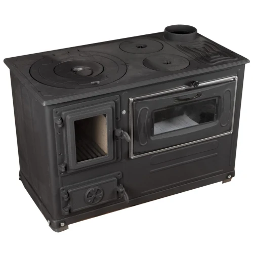 Soba pe lemne Fantazia Lux 6.7kW cos dreapta