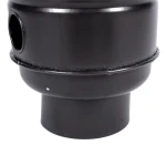 Burlan recuperator caldura rotund ø130mm Gri Mat