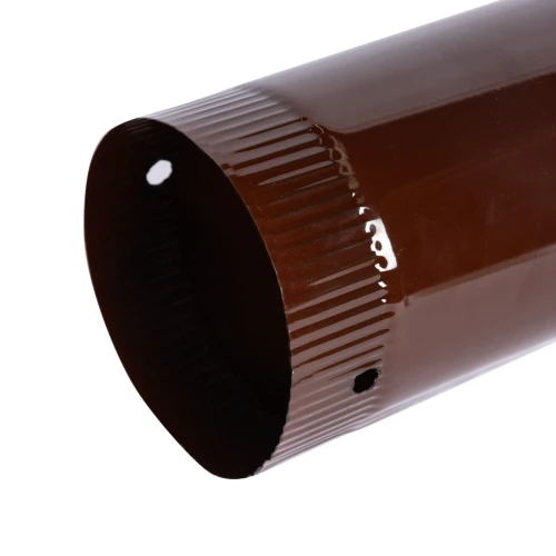 Burlan soba pe lemne 90cm ø120mm Maro