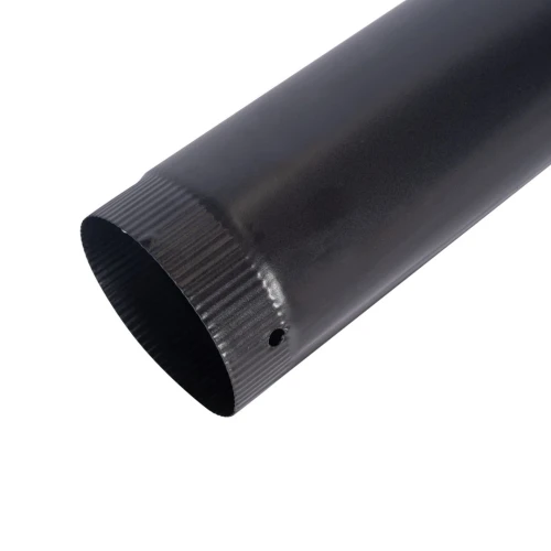 Burlan soba pe lemne 90cm ø130mm Gri Mat